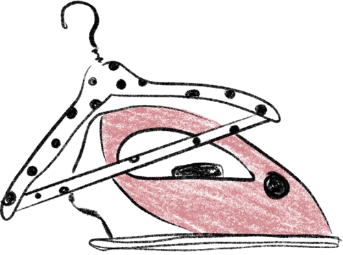 Dry cleaning icon