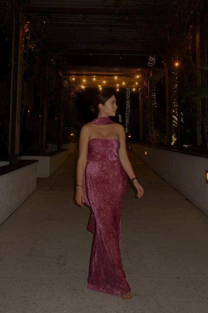 For Love & Lemons | Francesca Maxi Dress in Purple| FashionPass For Love & Lemons | Francesca Maxi Dress in Purple| FashionPass