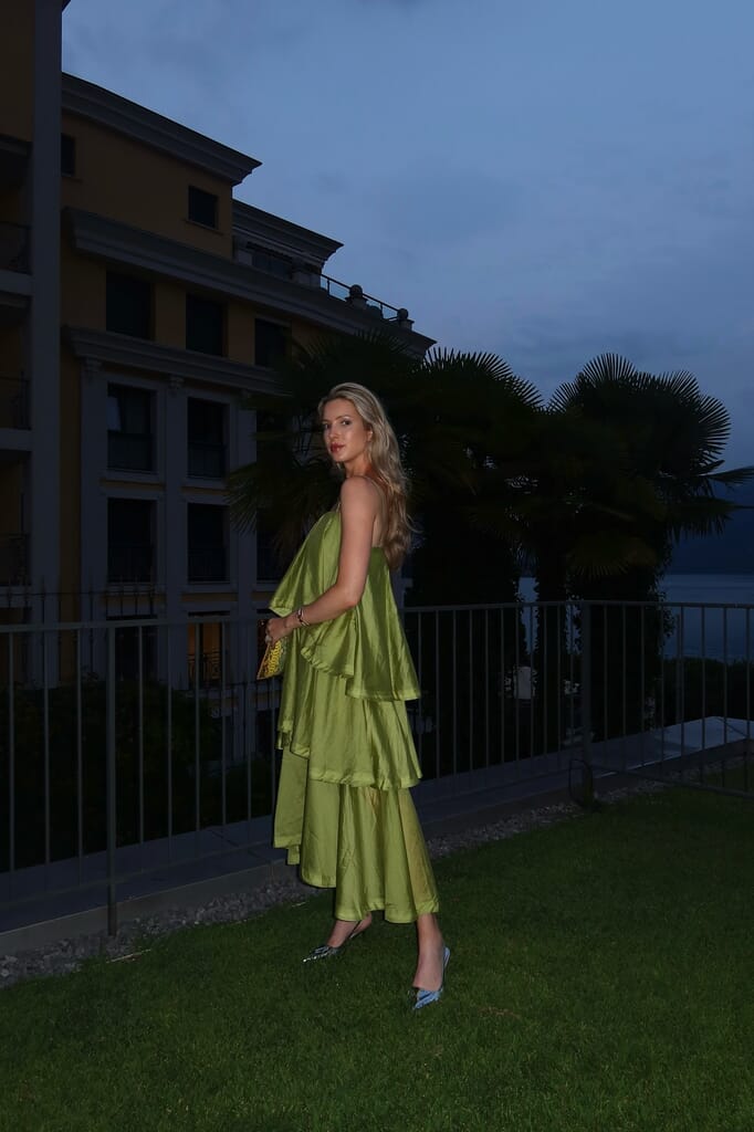 chinese dress ladies Hire Elliatt Tilly Tiered Maxi Dress Pink