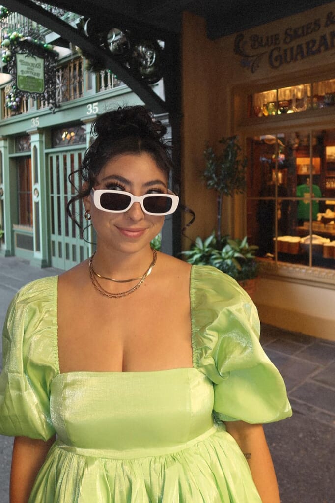 Selkie | Puff Dress in Avocado | FashionPass