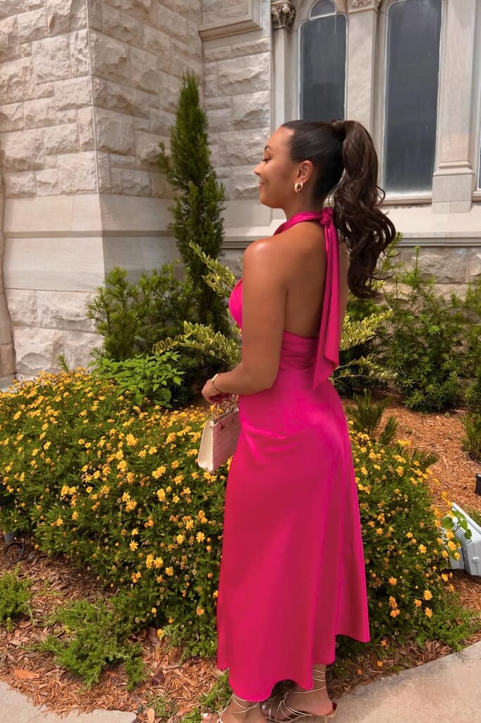 strapless open back dress Zapaka Women Floral Pink Homecoming Dress with Appliques Corset A Line Strapless Short Cocktail Party Dress, Pink / US24W
