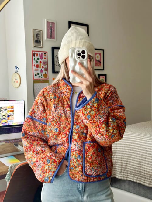 Free People | Chloe Jacket in Candy Combo| FashionPass