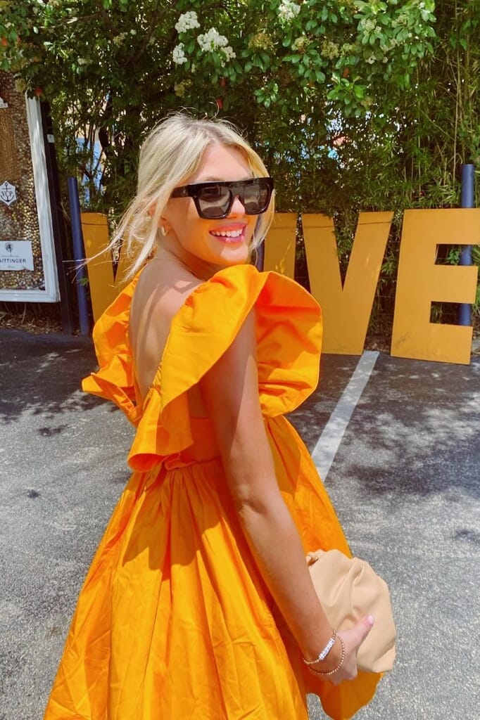 falling for you mini dress orange Someone You Love Mini Dress Orange main image 1