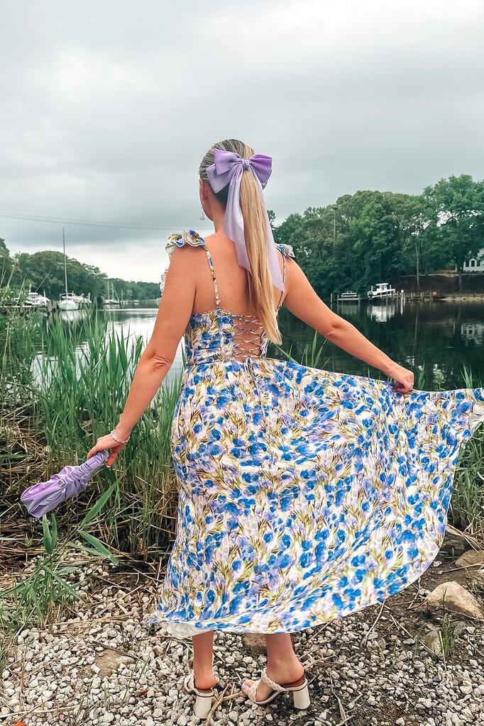 ASTR | Wedelia Dress in Yellow Blue Floral| FashionPass ASTR | Wedelia Dress in Yellow Blue Floral| FashionPass