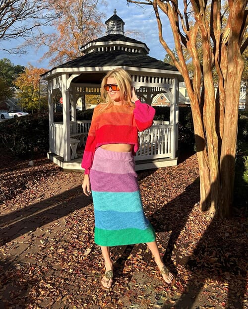 Show Me Your Mumu | Pismo Sweater in Sunrise Stripe| FashionPass