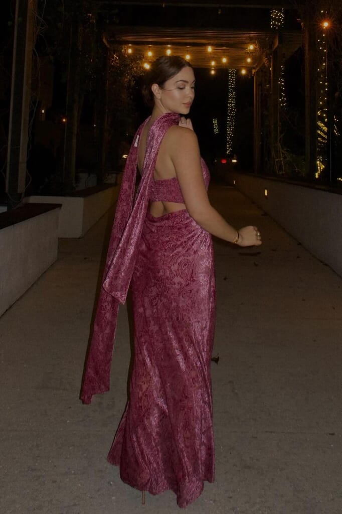 For Love & Lemons | Francesca Maxi Dress in Purple| FashionPass