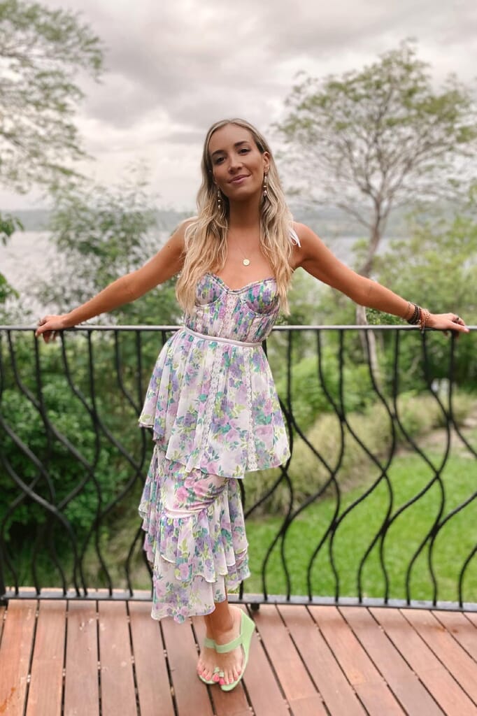 Wildflower Meadow H And M Floral Maxi Dress H&M H&M Meadow