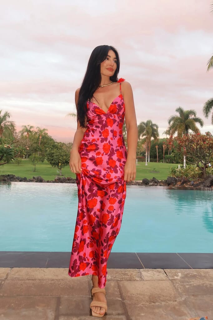 huda pink and orange dress Pink and Orange Dress Huda