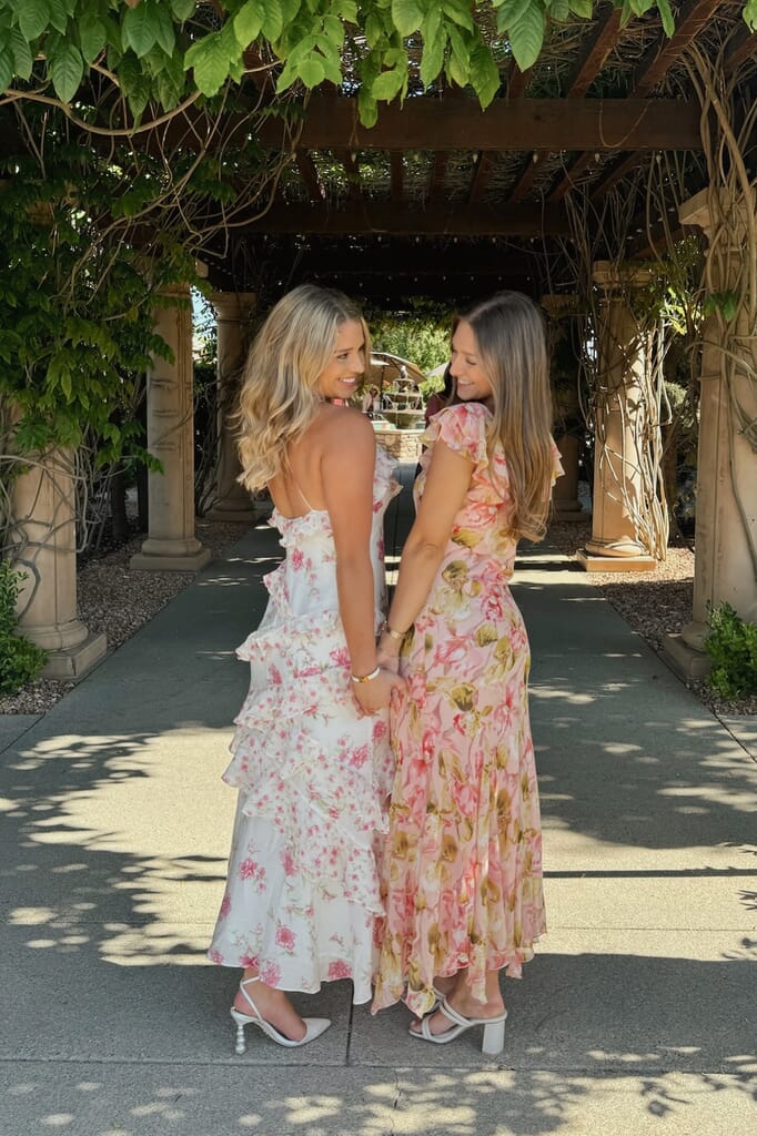 ASTR Wisteria Dress in Pink Multi| FashionPass