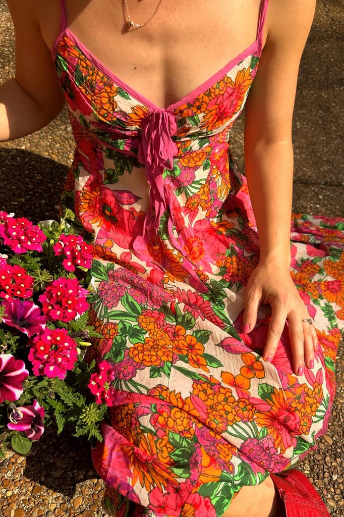 white christmas dresses Song Weaver Maxi Dress | Floral Block Prints main image 0