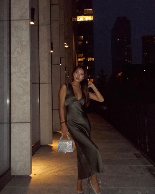 BEC + BRIDGE | Indi V Maxi Dress in Midnight| FashionPass