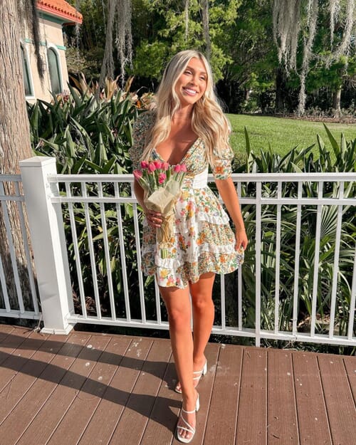 zinnia mini dress for love and lemons