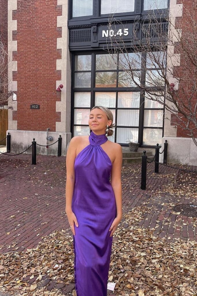 katie may purple dress Katie May Mary Kate Gown in Lilac