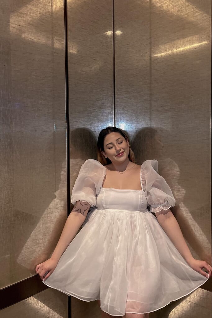 Selkie | Puff Dress in Ivory| FashionPass Selkie | Puff Dress in Ivory| FashionPass