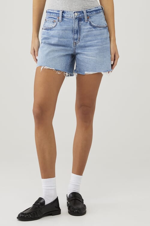 DAZE | Crossroads Mid Rise Loose Short in Pulse| FashionPass