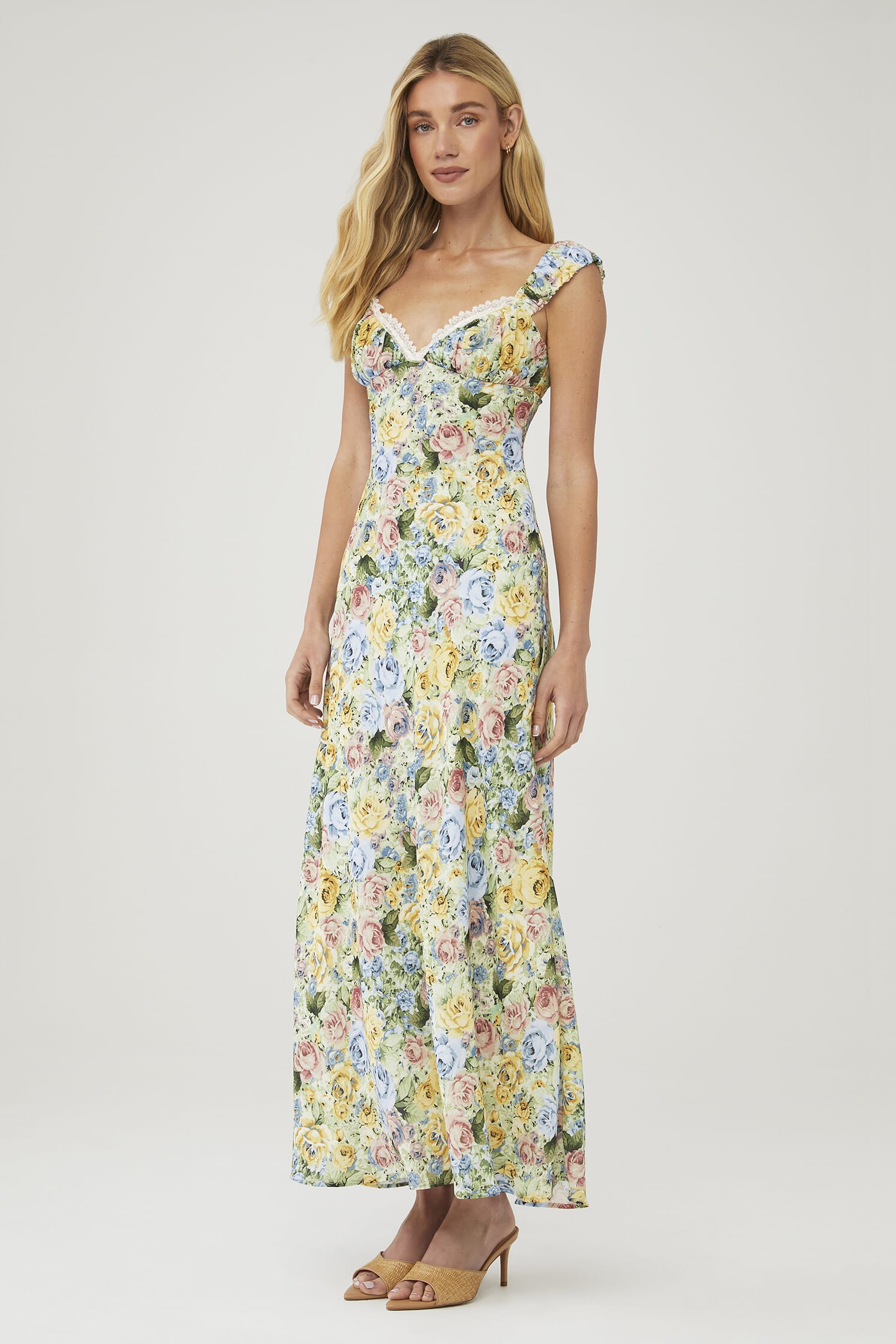 sequin ruffle dress LaDivine Elegant Off Shoulder Champagne Color:Santa Fe short floral dress Adora Style