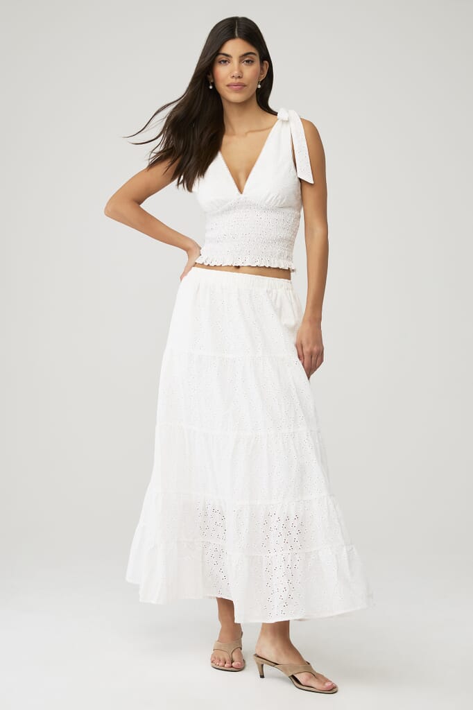 piccola off shoulder midi dress ASTR