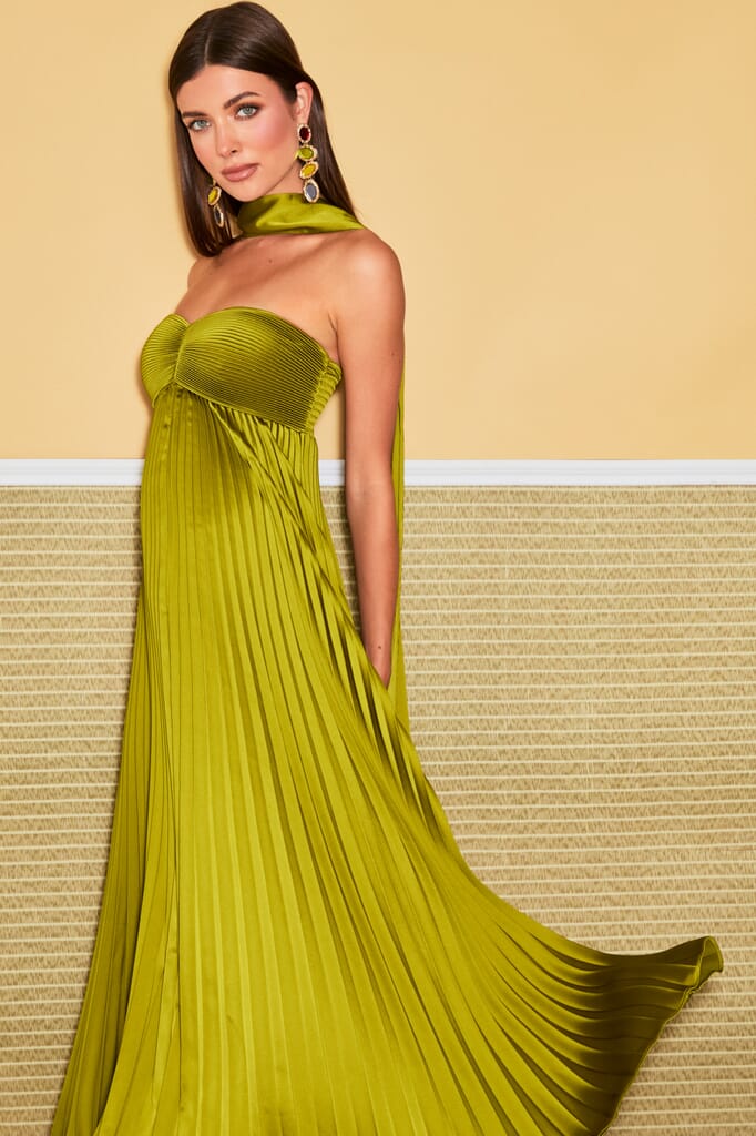 formal dress rental near me Red Lace Fit and Flare Rent a modest cocktail dress from Liylah Dress Rentals for Any Occasion