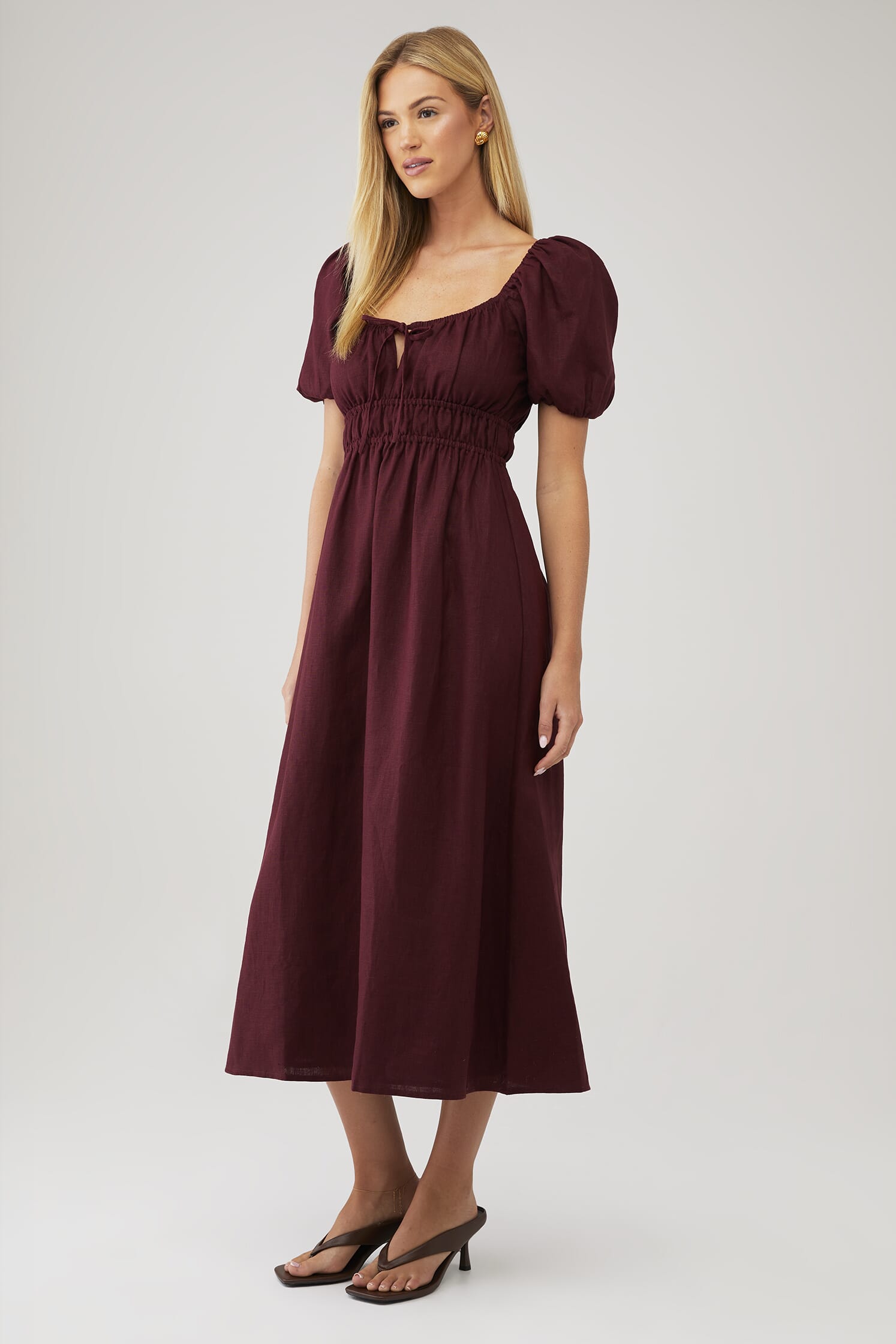 faithfull gizele midi dress Faithfull the Brand Gizele Midi Dress