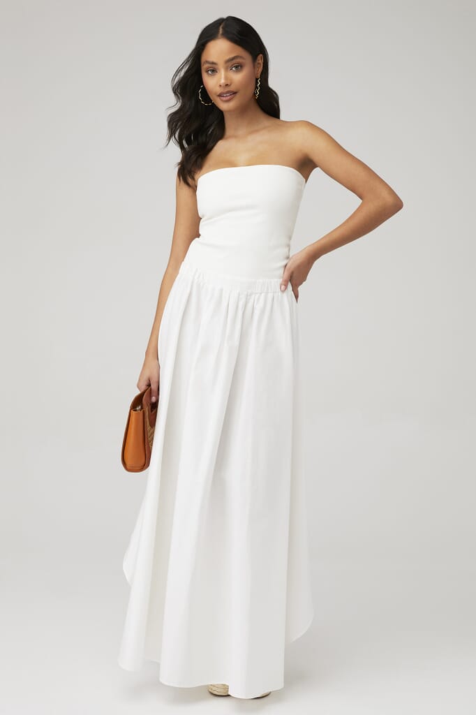 lamarque pixie corset dress LAMARQUE Pixie Corset Dress in Light Beige