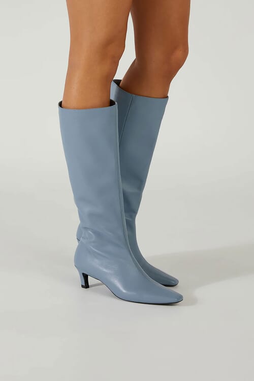 Tony Bianco | Vixon Boot in Steel Nappa| FashionPass