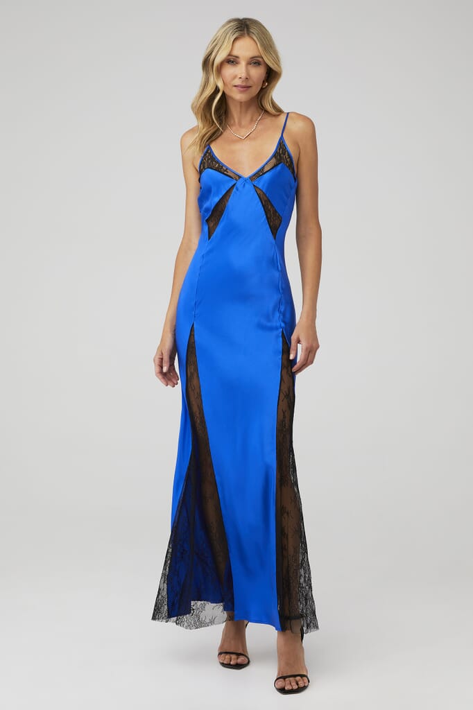 2023 cocktail dresses Tadashi Shoji Idly Embroidered Illusion Dress FAITHFULL Hedy strapless gathered homecoming_color_orange Above the Knee Color:Royal Flush