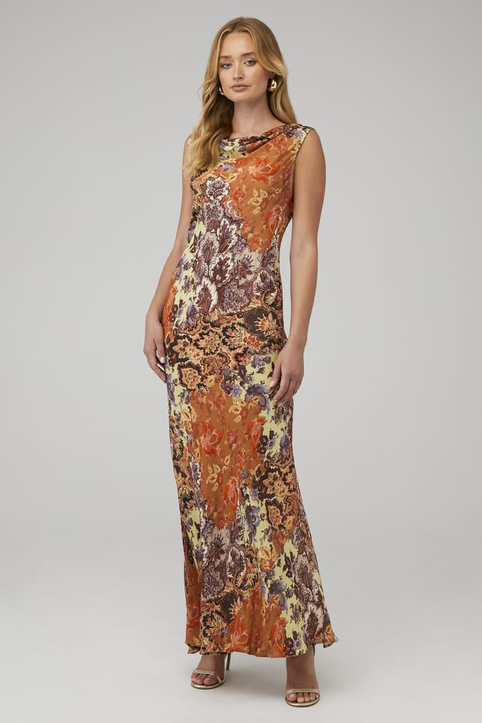 for love & lemons willa maxi dress For Love & Lemons Willa Maxi Dress in Black