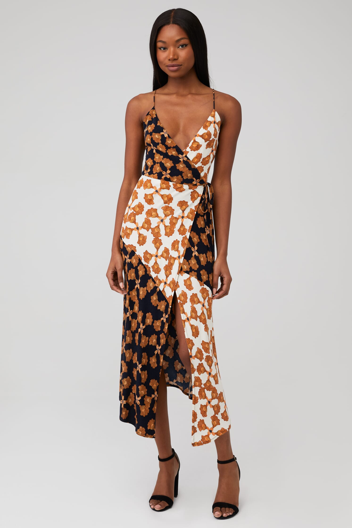mink pink dress Small / Floral Lightweight and fully lined for all Al Fresco Midi Dress