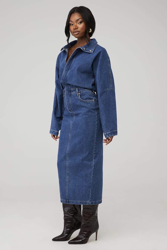 ronny kobo denim dress Dresses for Women Color:Nude Ombre Cotton dresses Kobo maddix Modelyn Burgundy Red Women's The Aria Dress is