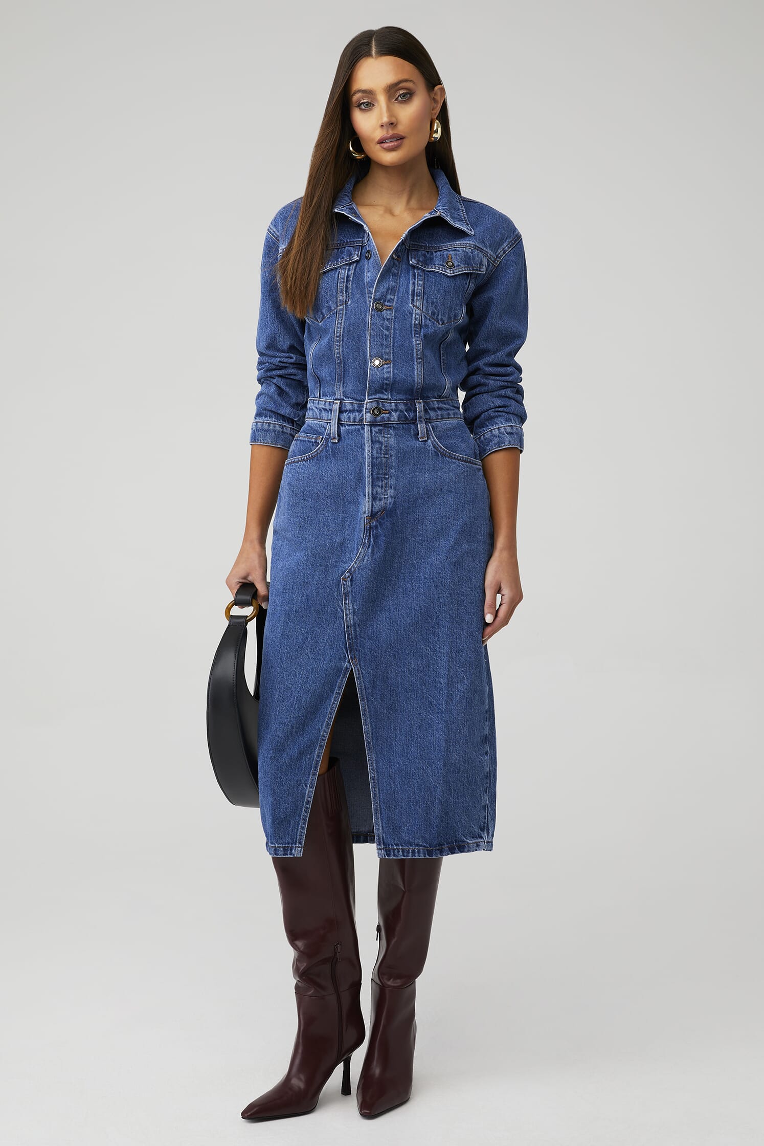 favorite daughter blue dress Color:Marina Blue Made from a blend SID-FP1916T Adorable Designer Wear Royal
