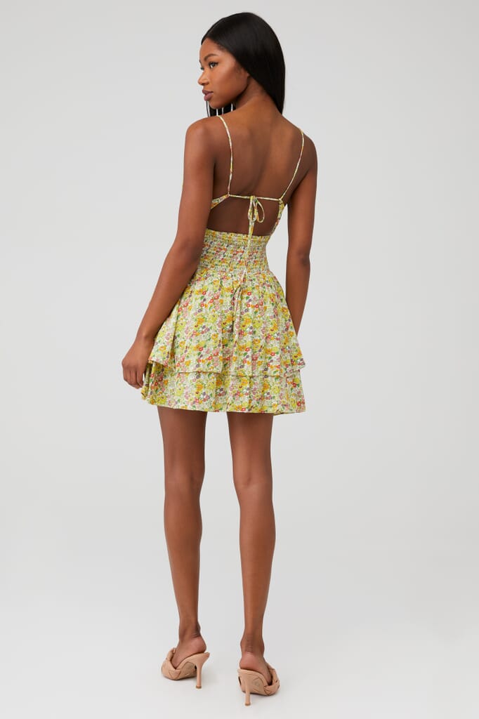 cameron mini dress rays for days Likely Women's Cameron Beaded Mini Dress - White