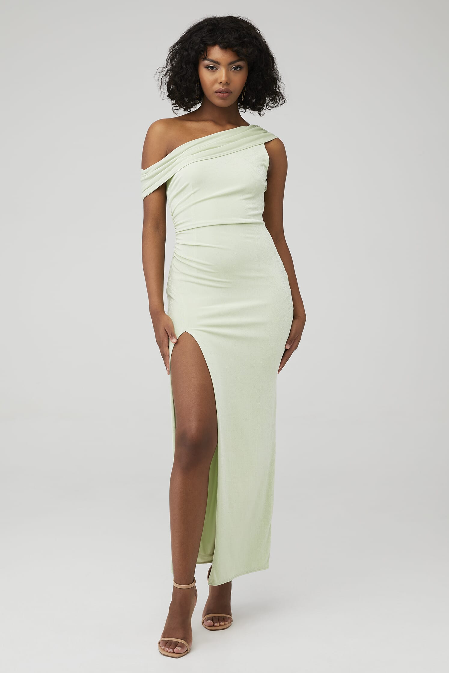katie may green dress RHEA GOWN Gifts Under $500
