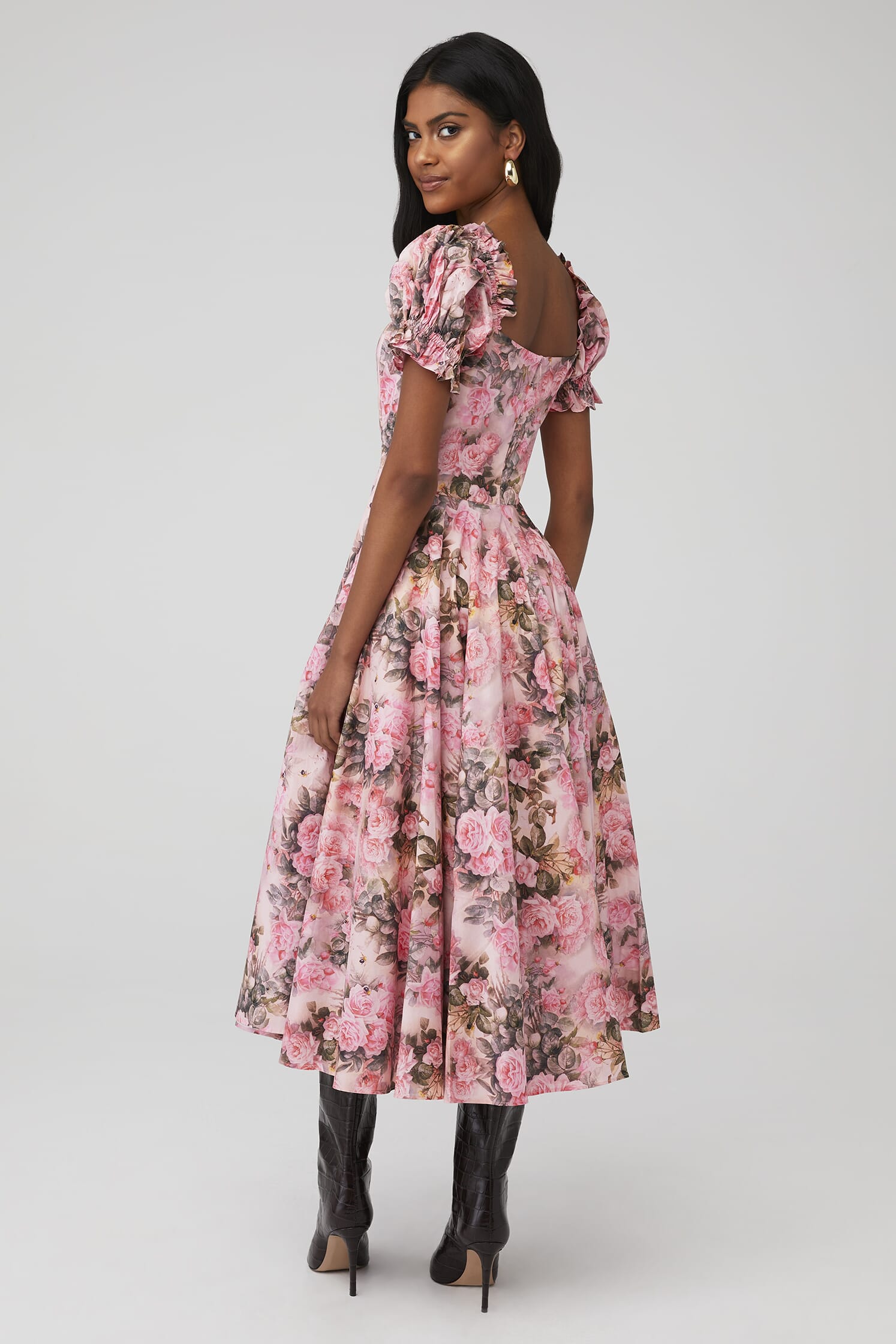 garden party dress with sleeves Linen Summer Vintage artistic colors Garden Party Dresses | Loft
