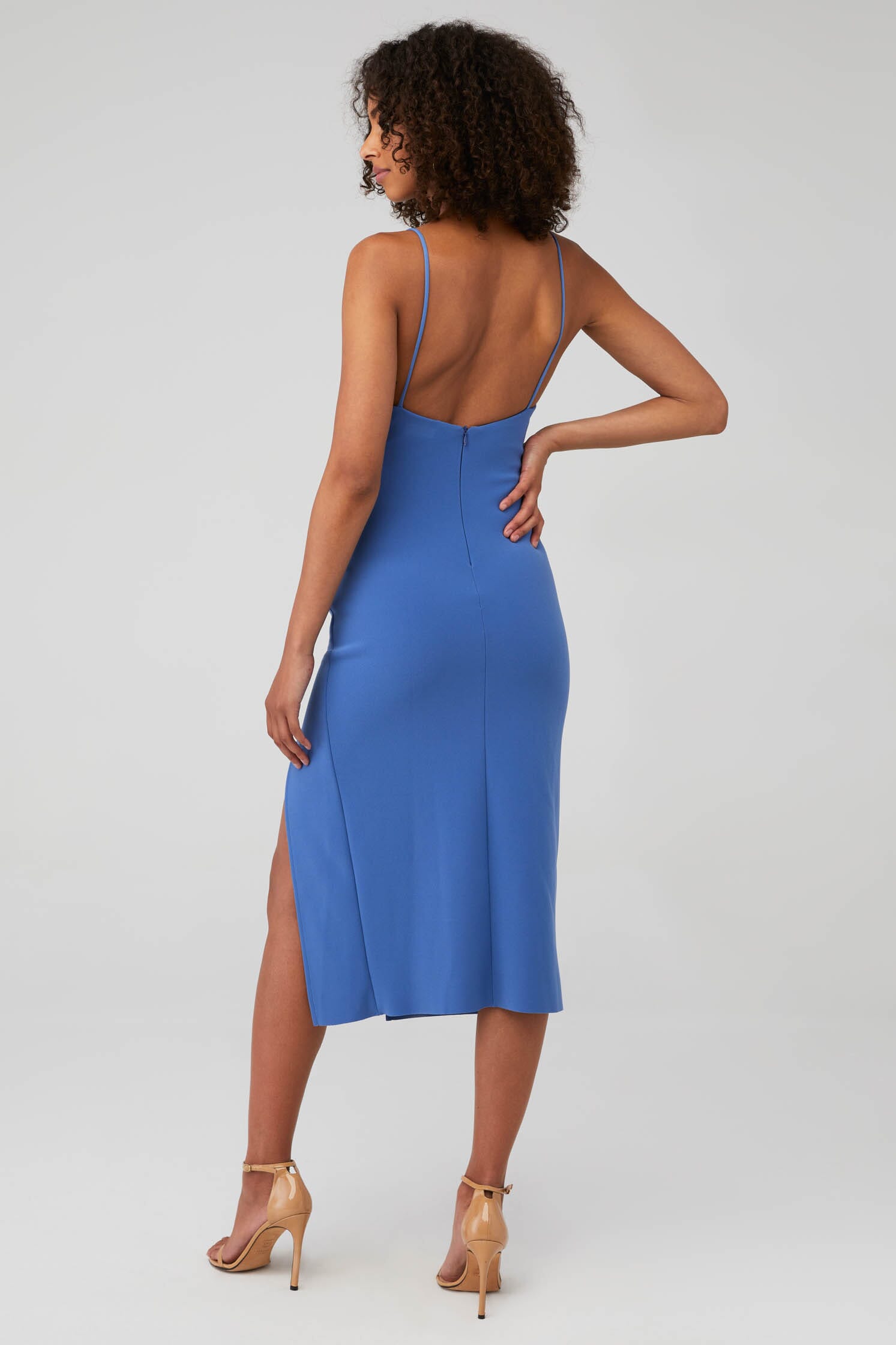 bec and bridge blue midi dress & Women's Josette Cut-Out - French Size:9-12 M