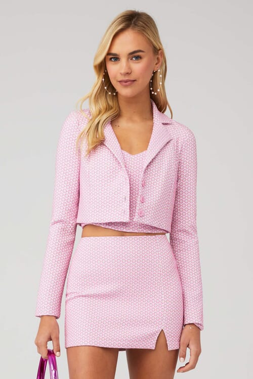 Show Me Your Mumu | Waldorf Jacket in Daisy Jacquard| FashionPass