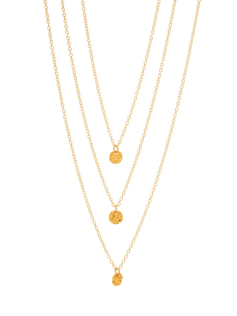 Gorjana | 3 Disc Necklace in Gold| FashionPass