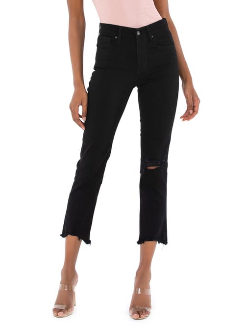 Levi's 724 high rise cheap straight crop