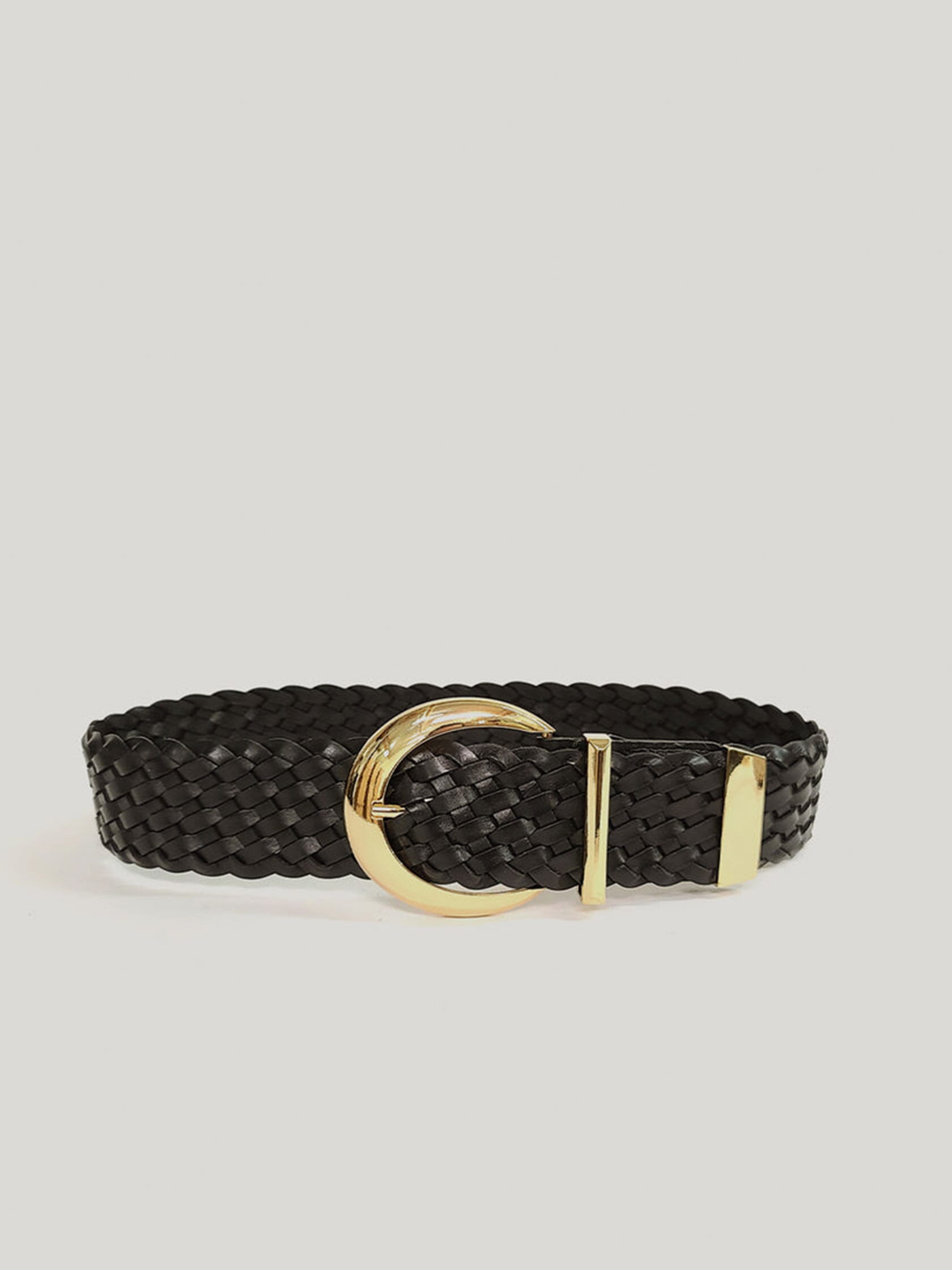 B-Low the Belt | Acacia Belt in Black Gold| FashionPass