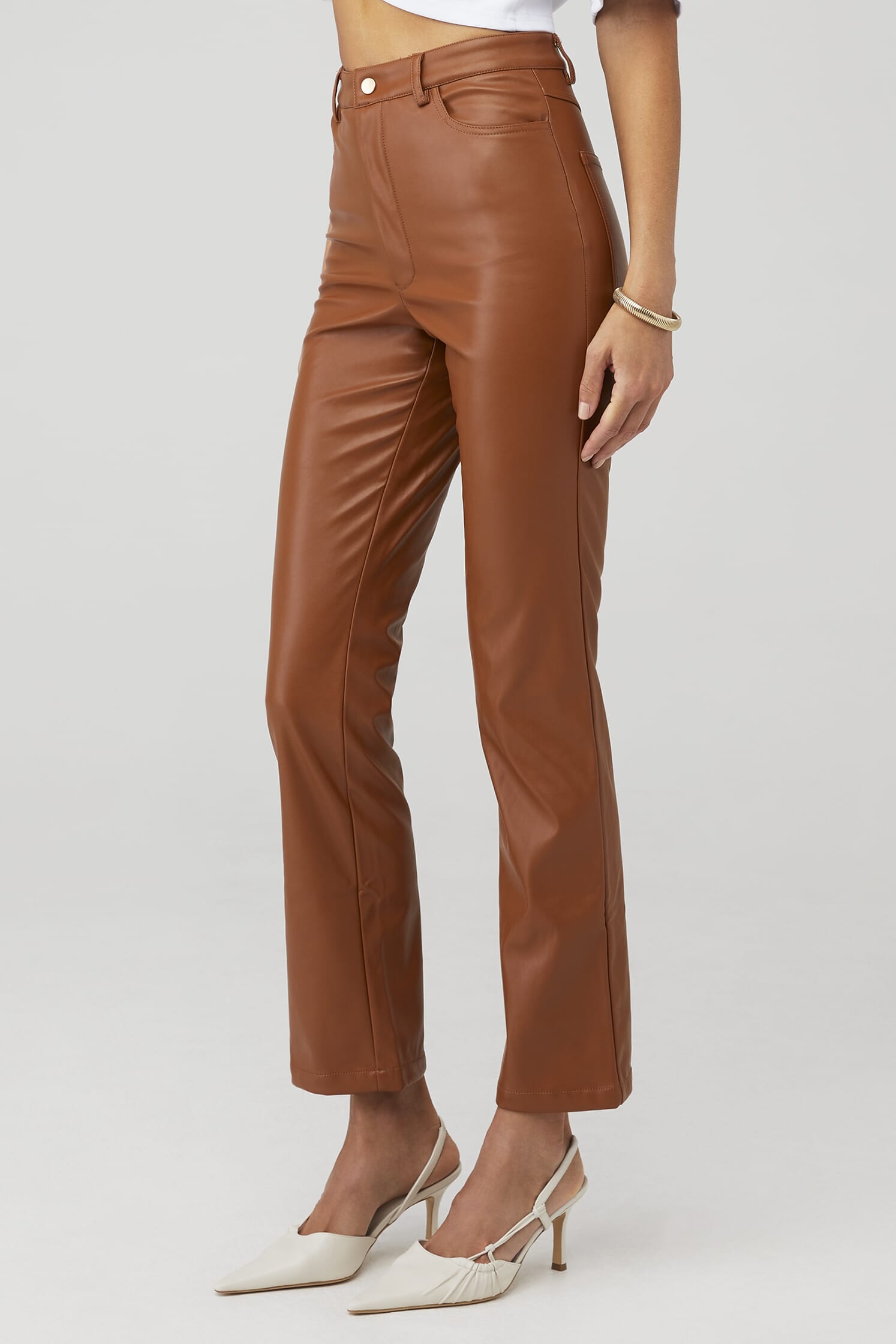 Amelia Vegan Leather Pant