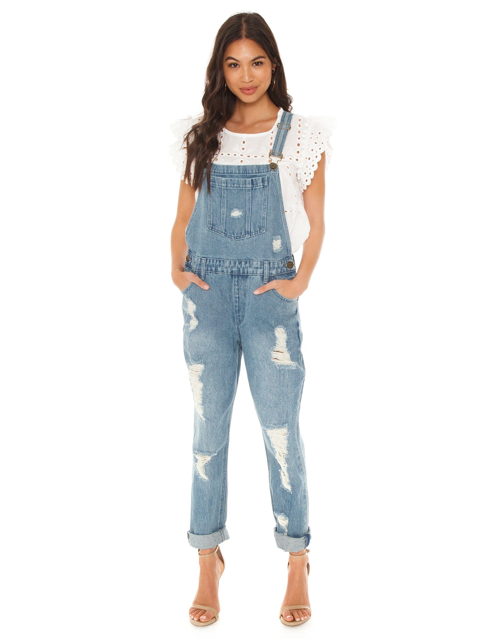 Show Me Your Mumu | Alma Overalls in Pitch Blue| FashionPass