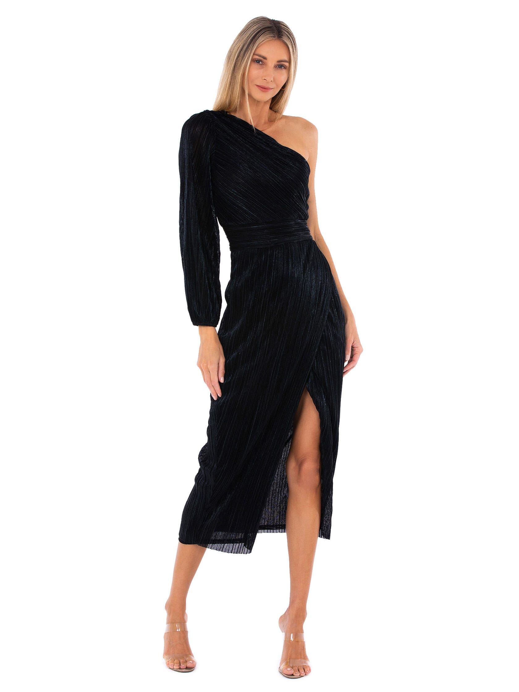 Saylor Alora Dress in Black FashionPass