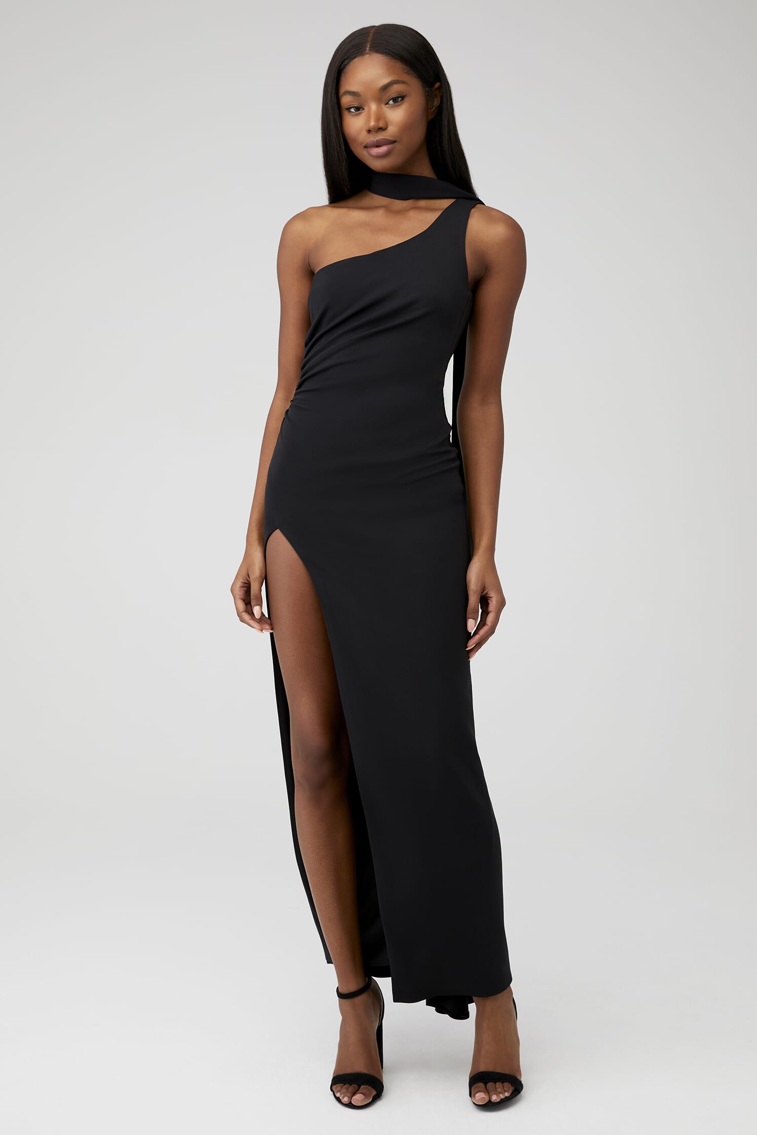Katie May | Amina Gown in Black| FashionPass