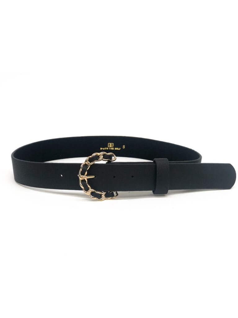 B-low The Belt Anabella Belt B-Low the Belt | Anabella Belt in Black| FashionPass main image 2