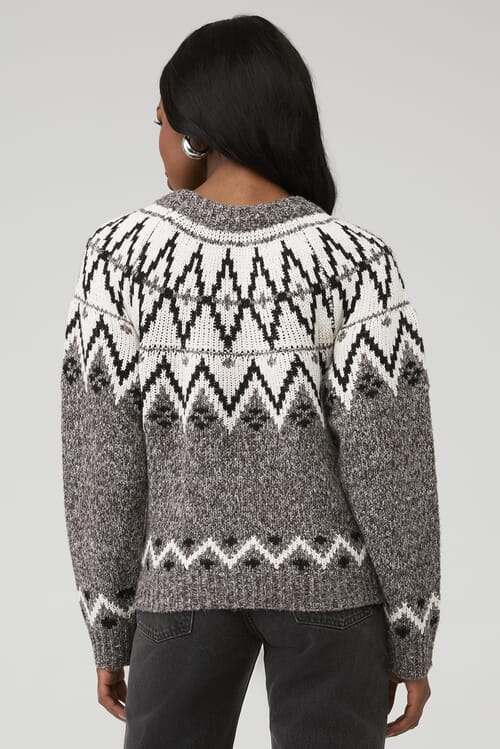 Line & Dot | Apres Sweater in Grey Multi| FashionPass