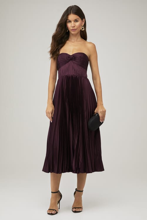 for love and lemons burgundy dress For Love and Lemons main image 0