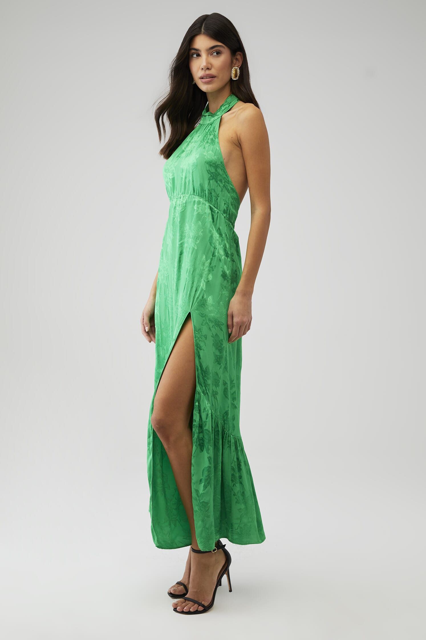 Saylor | Audie Dress in Island Green| FashionPass