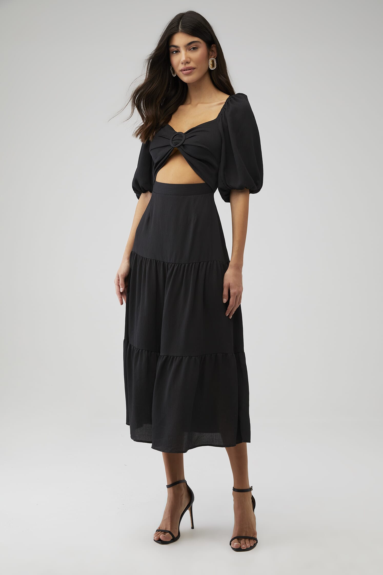 A-Line Cotton Linen Maxi Skirt 3323 A-Line Cotton Linen Maxi Skirt 3323