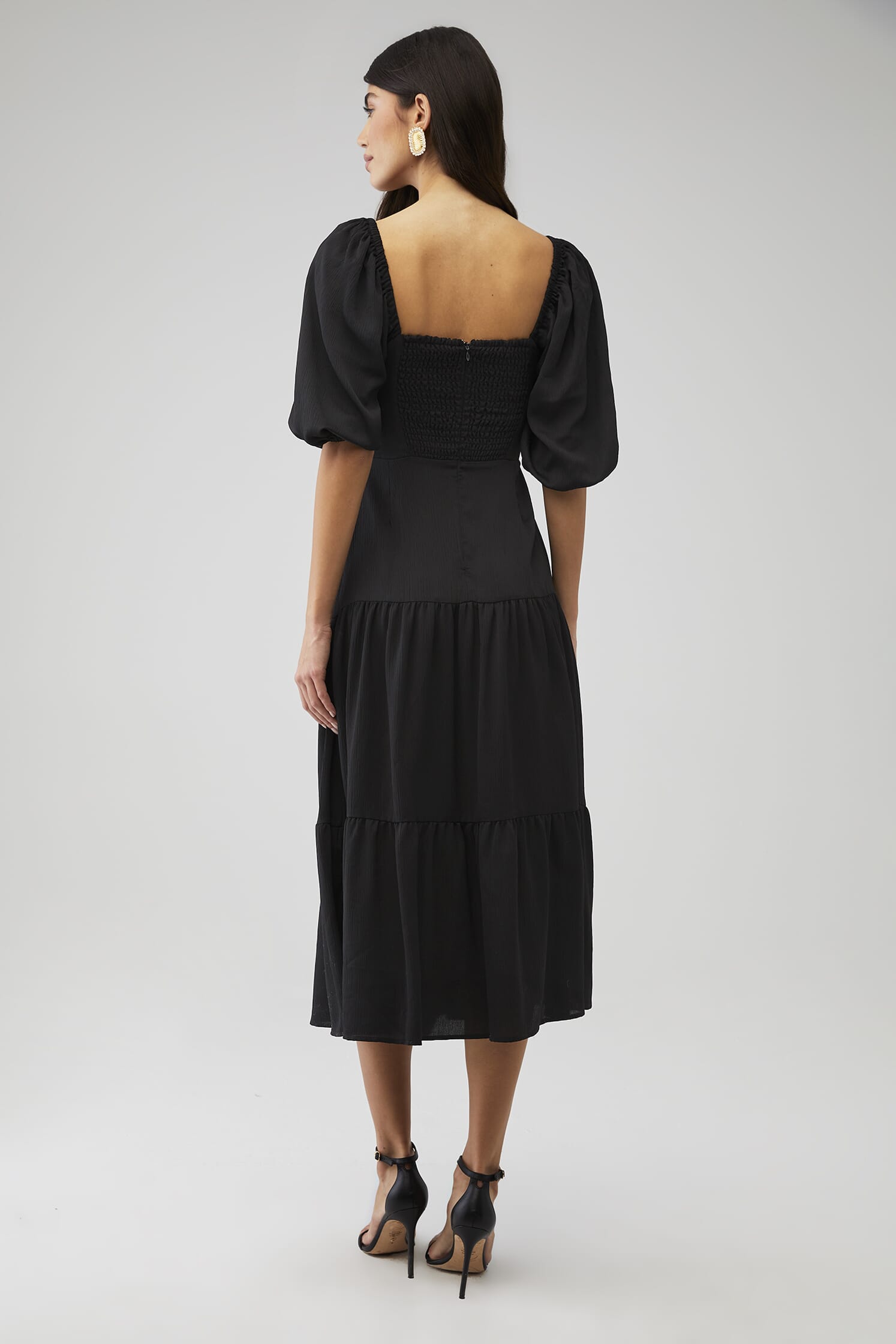 MINKPINK | Audrey Midi Dress in Black | FashionPass