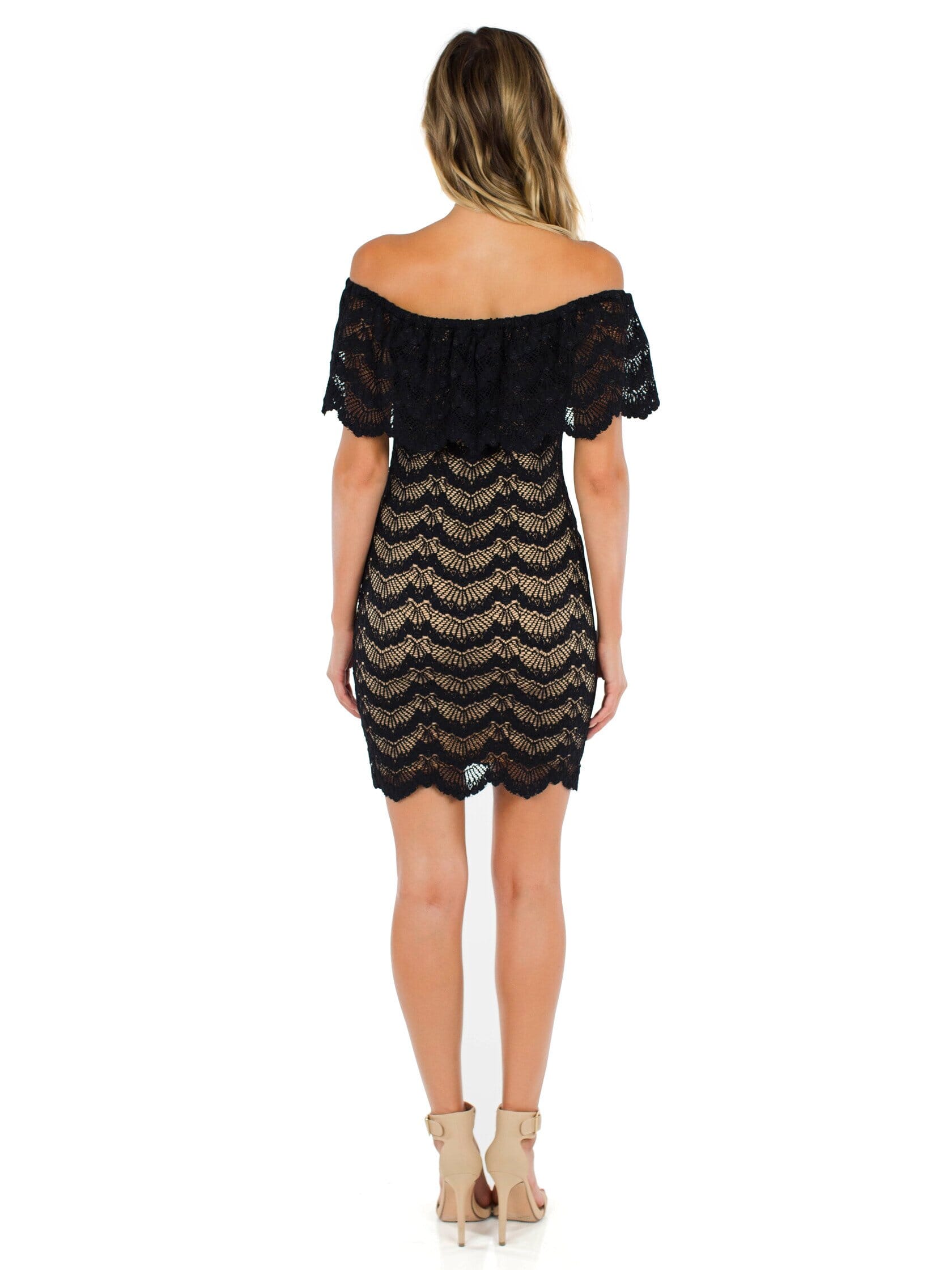 Nightcap Clothing Bachelorette Mini Dress in Black