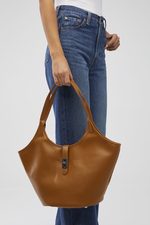 8 Other Reasons | Slouchy Tote in Brown| FashionPass